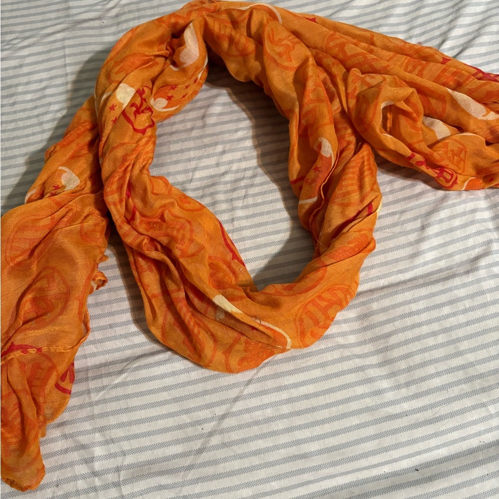 Vibrant Orange Scarf